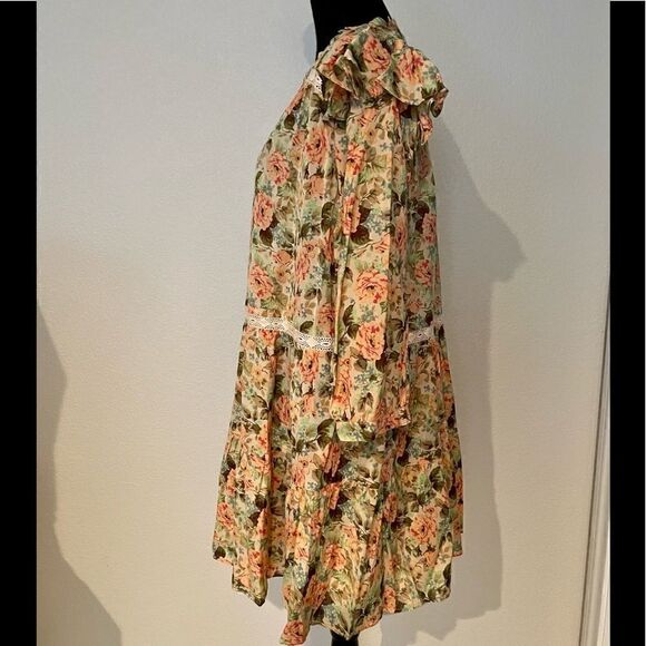 NWT Zara Floral Print Dress - Picture 5 of 8